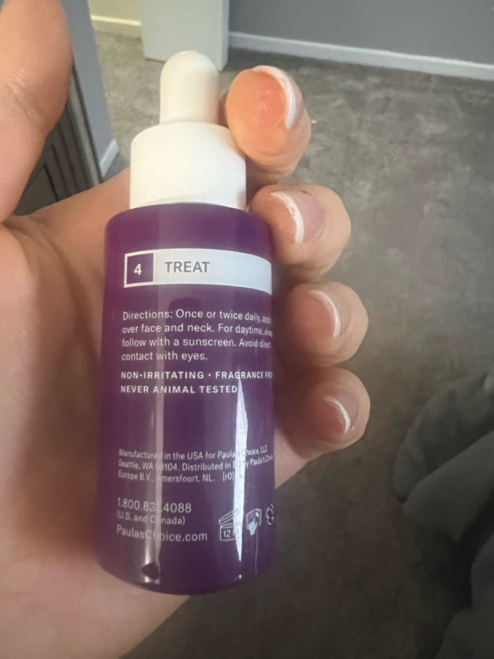 Paula's Choice Purple Niacinamide 20% Serum Bottle - Picture 2 of 2